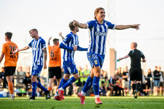IFK Göteborgs Eman Markovic jublar