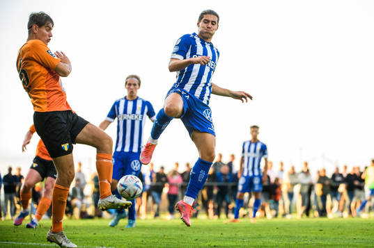 Torns IFs Noah Christoffersson och IFK Göteborgs Eman