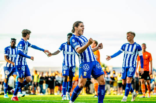 IFK Göteborgs Eman Markovic jublar