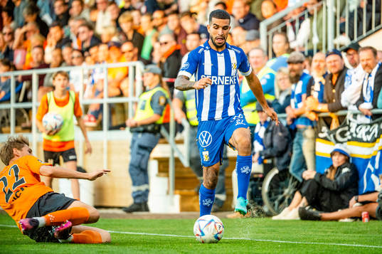 IFK Göteborgs Alai Hussain Ghasem mot Torns Måns Hofvander