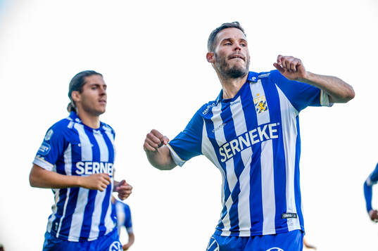 IFK Göteborgs Emil Salomonsson jublar