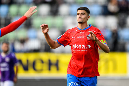 Helsingborgs Amar Muhsin jublar
