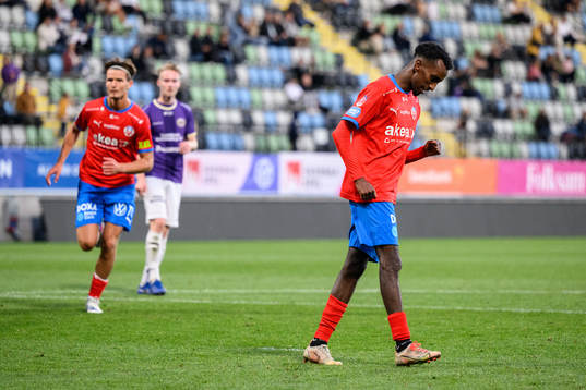 Helsingborgs Taha Ali jublar