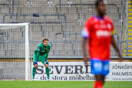 Helsingborgs målvakt Anders Lindegaard