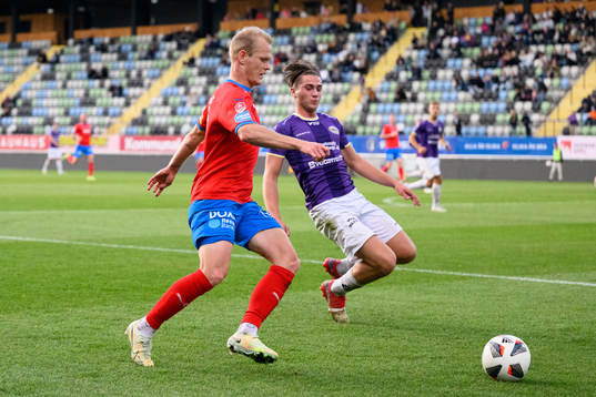 Helsingborgs Philip Rejnhold och IK Tords Hugo Lyck