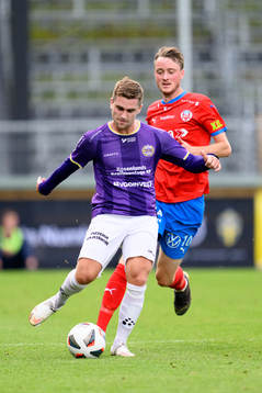 IK Tords Erik Watson och Helsingborgs Rasmus Jönsson