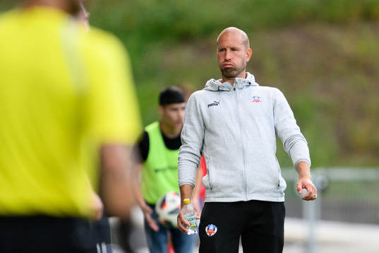 Helsingborgs tränare Mattias Lindström