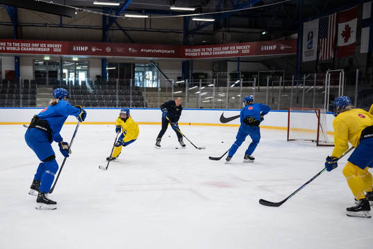 Felizia Wikner-Zienkiewicz of Sweden at a practice session