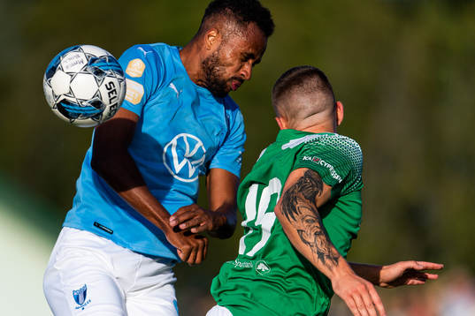Malmö FFs Isaac Kiese Thelin och Brålandas Marcus