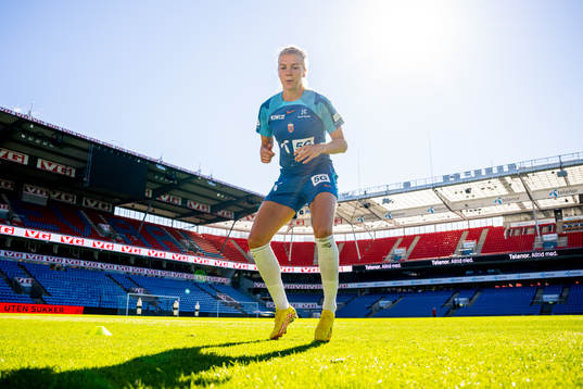 Ada Hegerberg of the Norwegian women's national football