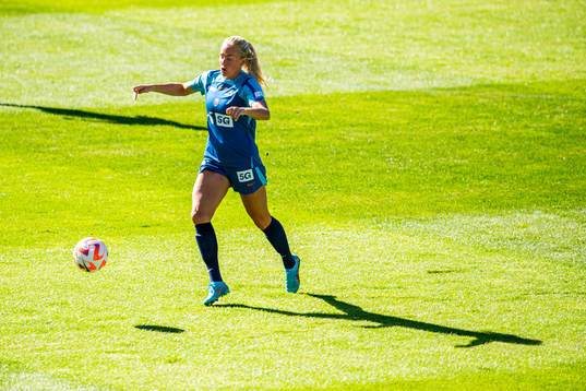 Guro Bergsvand of the Norwegian women's national football