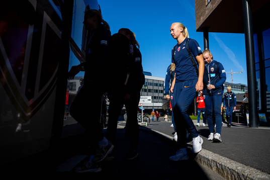 Sara Hørte of the Norwegian women's national football team