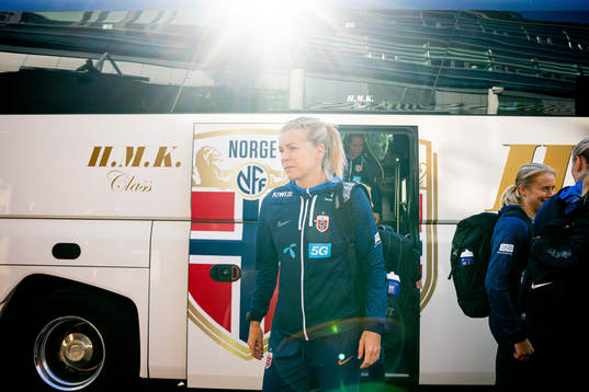 Ada Hegerberg of the Norwegian women's national football