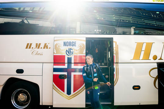 Maren Mjelde of the Norwegian women's national football team