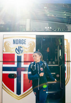 Maren Mjelde of the Norwegian women's national football team