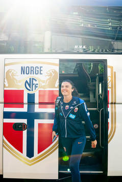 Ingrid Syrstad Engen of the Norwegian women's national