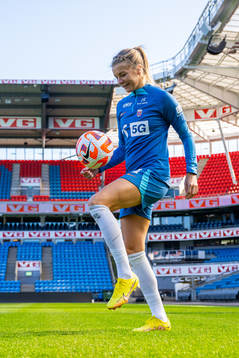 Ada Hegerberg of the Norwegian women's national football