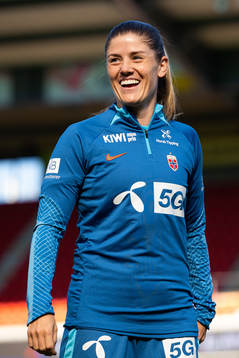 Maren Mjelde of the Norwegian women's national football team
