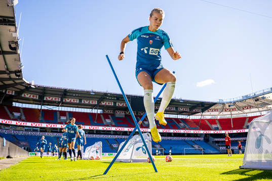 Ada Hegerberg of the Norwegian women's national football