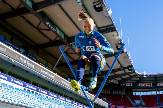 Frida Maanum of the Norwegian women's national football team