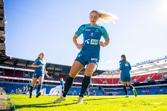 Anna Jøsendal of the Norwegian women's national football