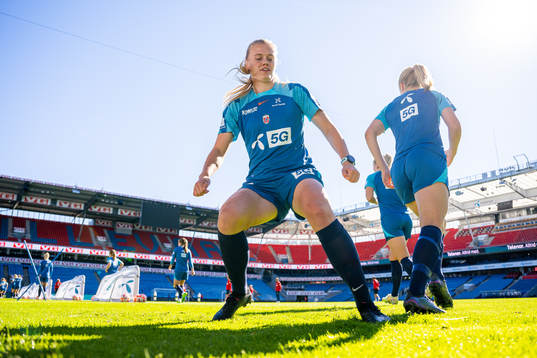Mathilde Harviken of the Norwegian women's national