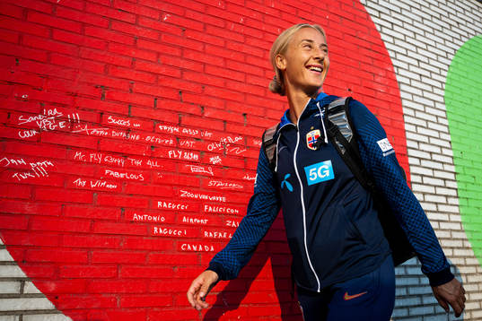 Anja Sønstevold of the Norwegian women's national football