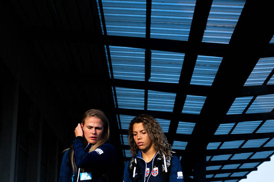 Marthine Østenstad and Celin Bizet Ildhusøy of the