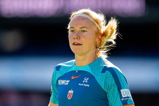 Julie Blakstad of the Norwegian women's national football