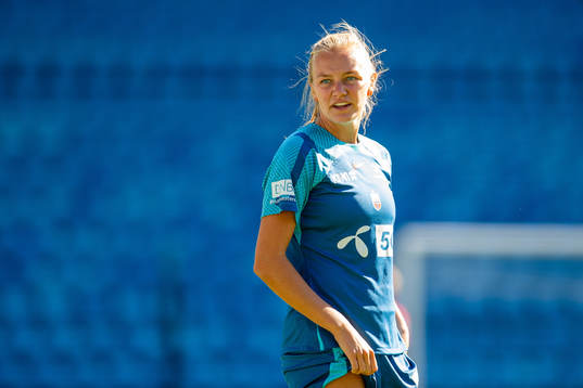 Frida Maanum of the Norwegian women's national football team