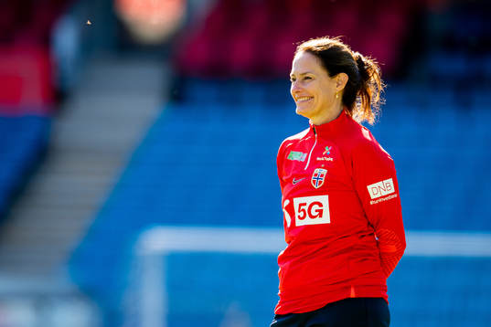 Margareta Endresen, physio of the Norwegian women's