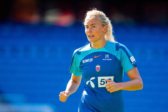 Guro Bergsvand of the Norwegian women's national football