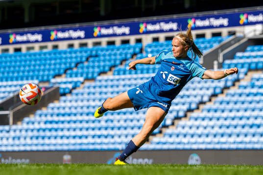 Julie Blakstad of the Norwegian women's national football