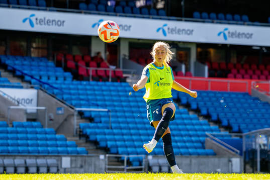 Sophie Román Haug of the Norwegian women's national