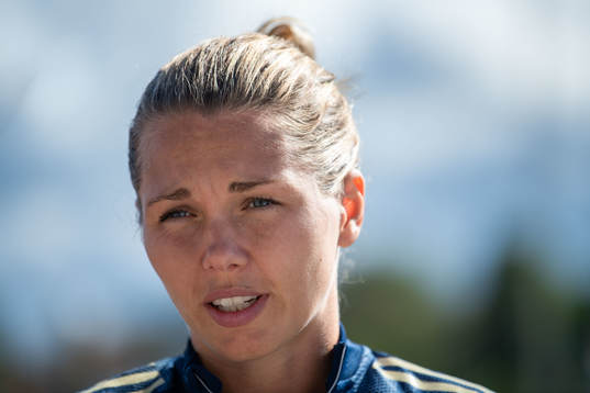 Goalkeeper Jennifer Falk