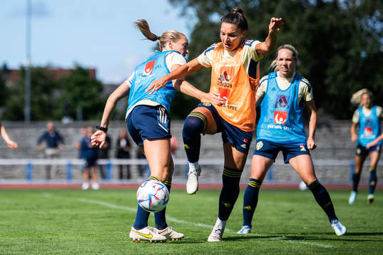 Magdalena Eriksson, Johanna Rytting Kaneryd and Elin
