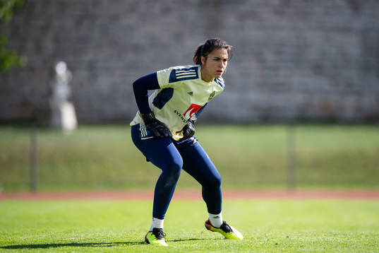 Goalkeeper Zecira Musovic