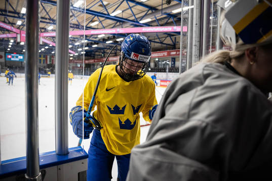 Mira Jungåker of Sweden at a practice session