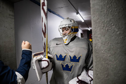 goaltender Emma Söderberg of Sweden