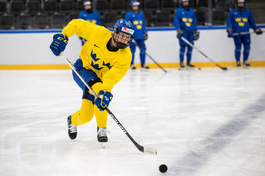 Josefin Bouveng of Sweden at a practice session