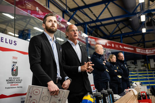 Ulf Lundberg, head coach and Andreas Spångberg, assistant