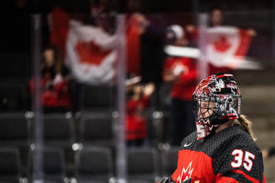 goaltender Ann-Renee Desbiens of Canada