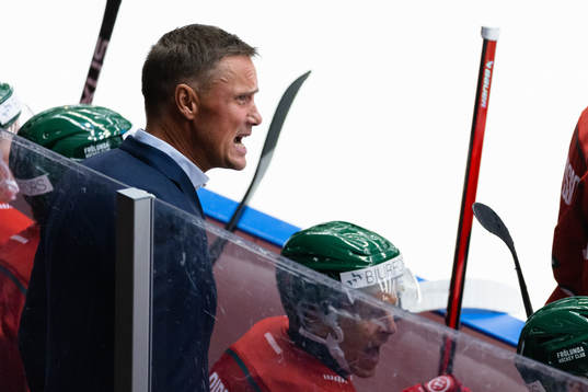 Head coach Roger Rönnberg of Frölunda