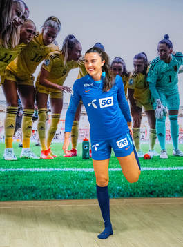 Ingrid Syrstad Engen of the Norwegian women's national
