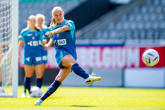 Frida Maanum of the Norwegian women's national football team