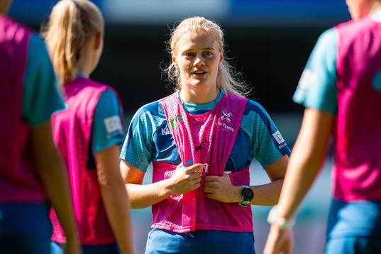 Mathilde Harviken of the Norwegian women's national