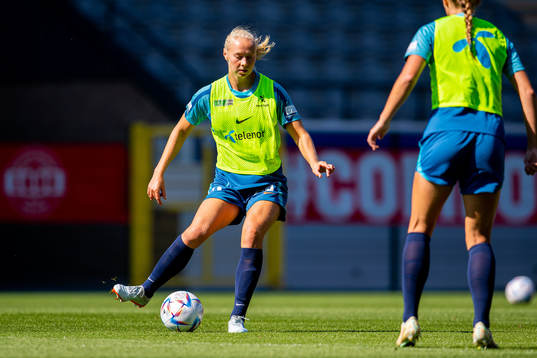 Sara Hørte of the Norwegian women's national football team
