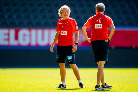Gunnvor Halmøy, physical coach of the Norwegian women's