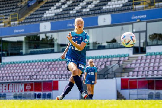 Sara Hørte of the Norwegian women's national football team