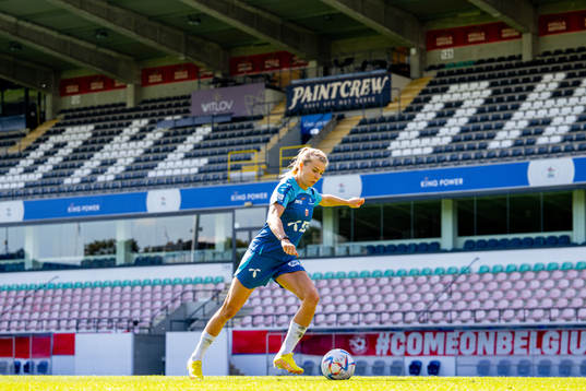 Ada Hegerberg of the Norwegian women's national football
